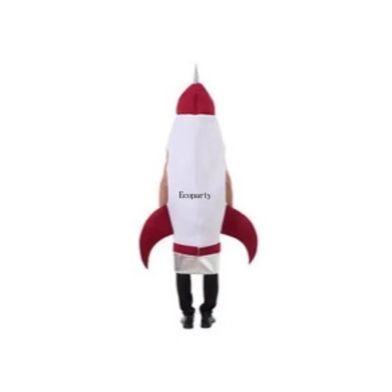 NE Halloween Party Rocket Jumpsuit Bar Fun Cosplay Adult Space Suit Stage Perform Integrated Skirt Birthday Party Funny Clothing view 2