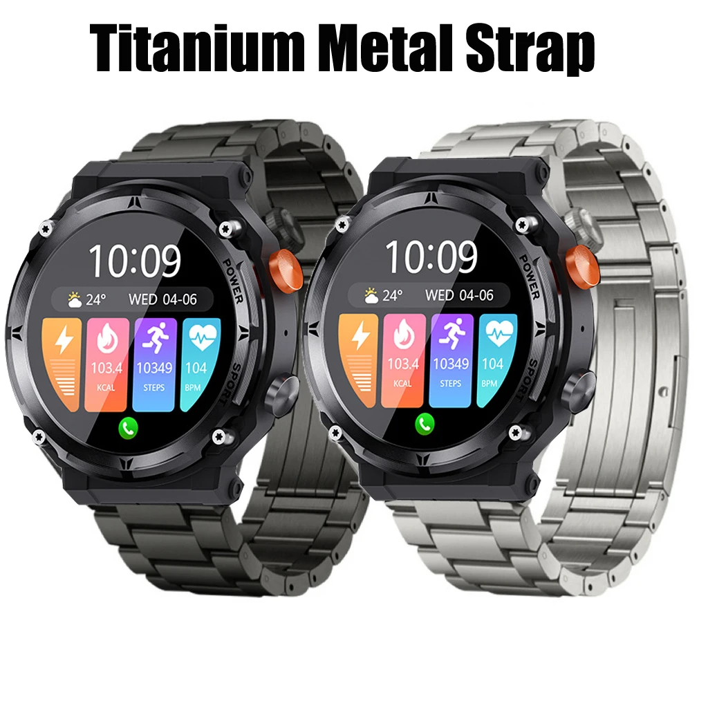 

Titanium Metal Strap for C21 Pro Smart Watch Luxury Business Bracelet Wristband Ultimate Link Bracelet for C21 Pro Titan Band