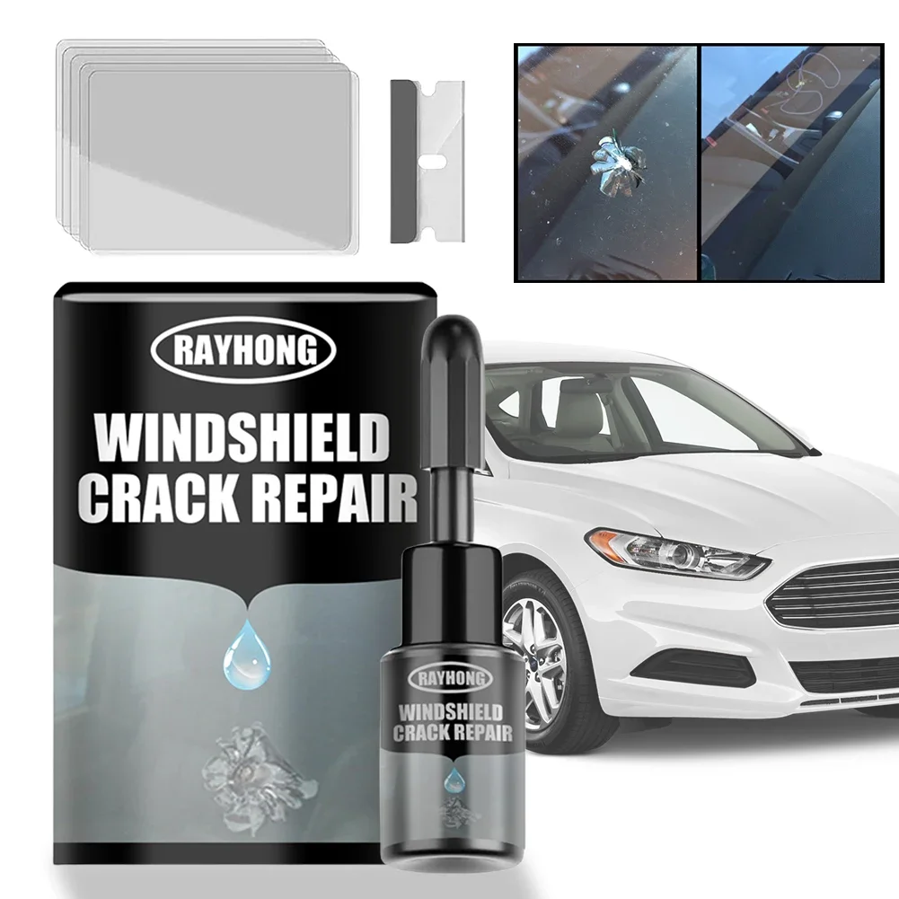 Car Window Repair Window Scratch Crack Repair Tool Car Windshield Glass Crack Repair Kit Windscreen Glass Scratch Crack Restore