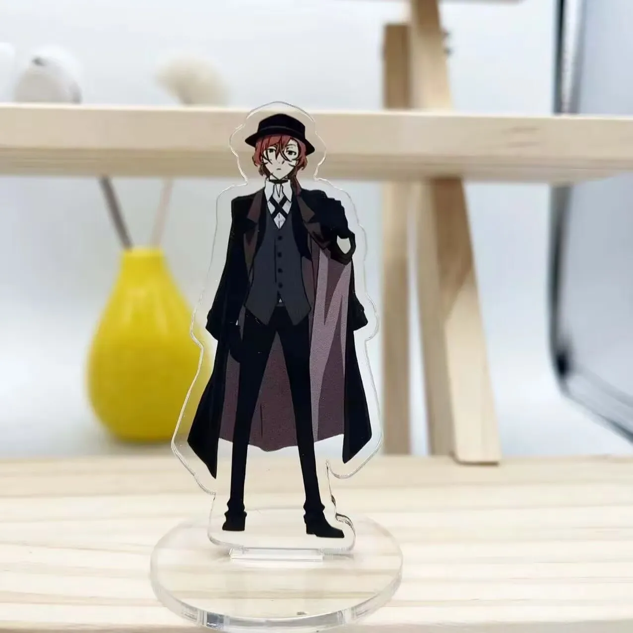 新アニメ「文豪ストレイドッグス」の装飾グッズ「太宰治・中条・中条」のアクリルスタンドサイン