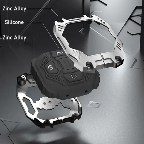 Imagen 2 del producto Para Chery Jetour DASHING X-1 Plus DTC 2022 2023 funda de aleación de Zinc para llave de coche carcasa protectora para llave remota Fob