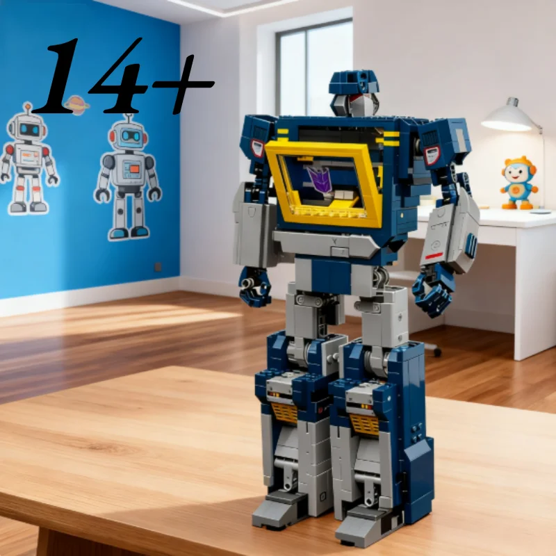 

2025 НОВЫЕ строительные блоки для роботов, наборы строительных блоков, совместимые с частицами, подходят для рождественских подарков 10358