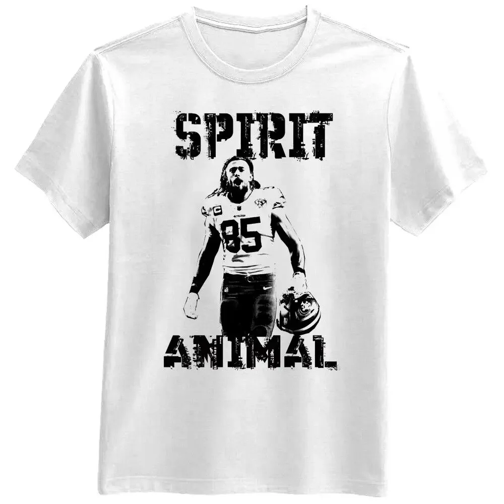 George Kittle Spirit Vector Pro Football Player San Francisco T Shirt Gift New