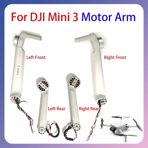 Dron Mini3 Original con mecanismo deslizante de rotación del brazo eléctrico delantero, trasero, izquierdo y derecho, adecuado para mantenimiento de piezas de aviones DJI