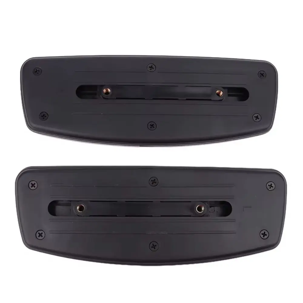 1Pair Easy Installation Office Chair Replacement Armrest with Mounting Hole Fixed/Sliding Mount Desk Chair Arm Pads Detachable