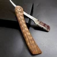 Men Foldable Stainless Steel Blades Old-fashioned Razor Manual Shaving Face Scraper Barber Razor Body Face Hair Removal Knife