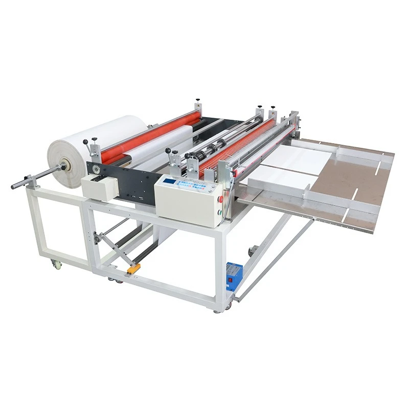 Automatic slitting machine Self-adhesive foam slitting machine Processing equipment Automatic discharge Vertical