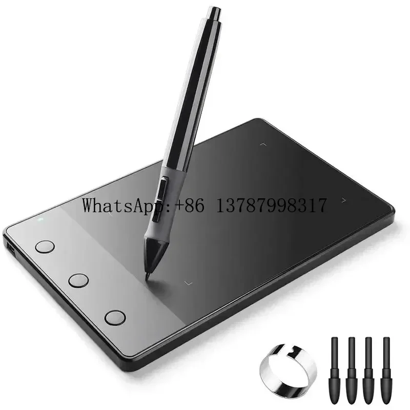 Huion H420 Graphics Drawing Tablet Signature Pad with Digital Stylus and 3 Express Keys