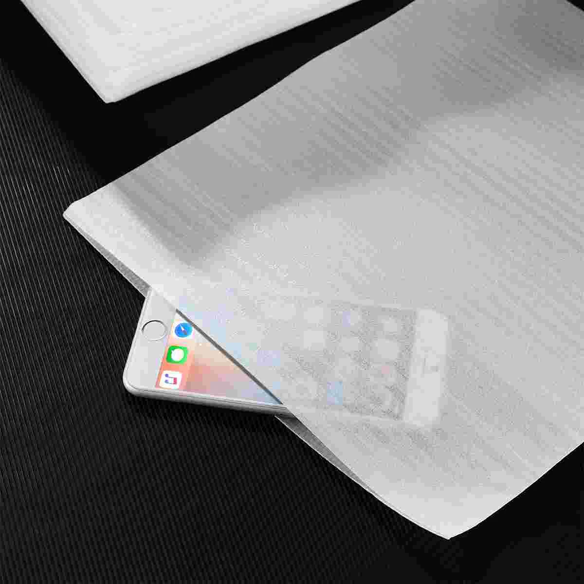 Shipping Foam Padding Scratch Resistant Pouches Waterproof Storage Bag Supplies Wraps Wrapping Paper White