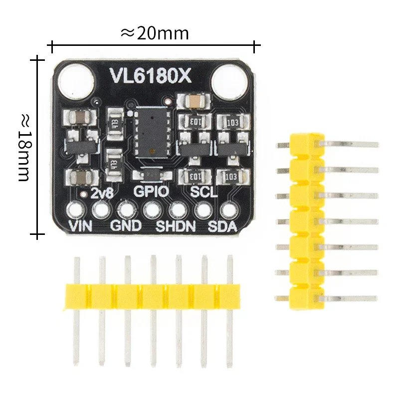 VL6180 VL6180X Range Finder Optical Ranging Sensor Module  I2C Interface 3.3V 5V gesture recognition