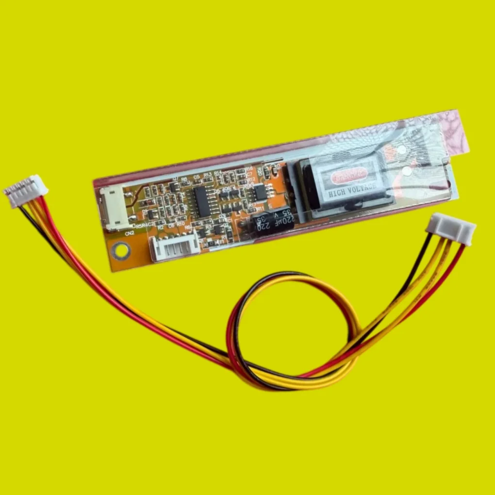 AVT2028 Big Port Universal 2 Lamp CCFL Backlight Inverter Board Input Voltage 10-28V for 15-22 Inch Monitors
