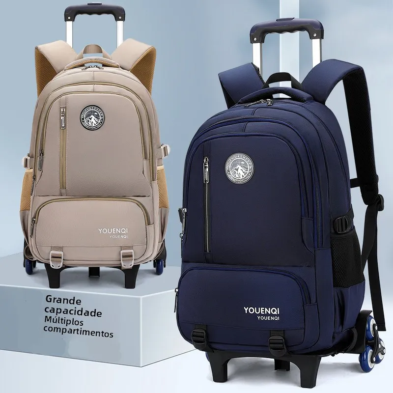 new-men's-large-capacity-backpack-school-bag-with-6-wheels-stair-climbing-pull-rod-dual-use-shoulder-bag-for-junior-and-high