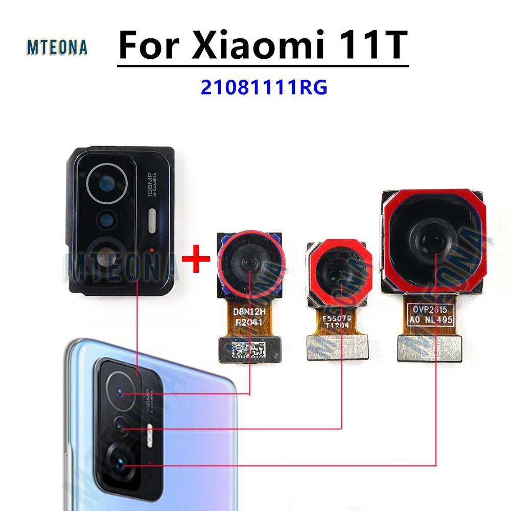 Back Big Rear Main Camera Module For Xiaomi Mi 11T 21081111RG