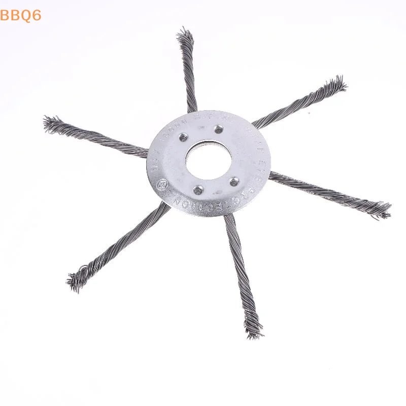 *1Pcs 7/8/9-inch Lawn Mower Steel Wire Weed Trimmer Head Weed Removal Wheel Lawn Mowers Universal Parts Rust Removal Wheel