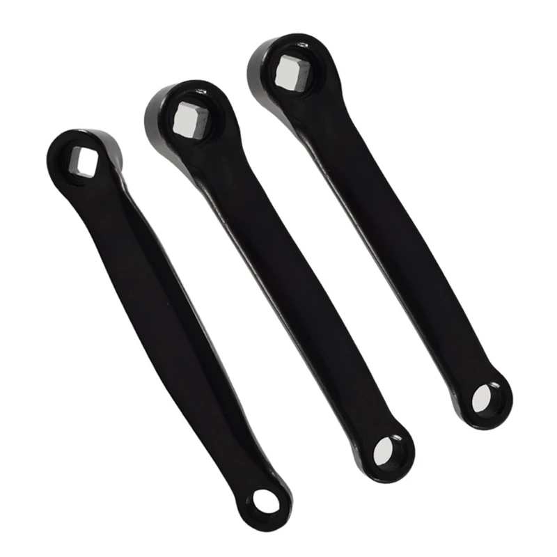 Mountain Bike Crank Arm Left 152mm/165mm/170mm Allow Low  Left Crank Arm Left Horizontal Dimond Hole Black