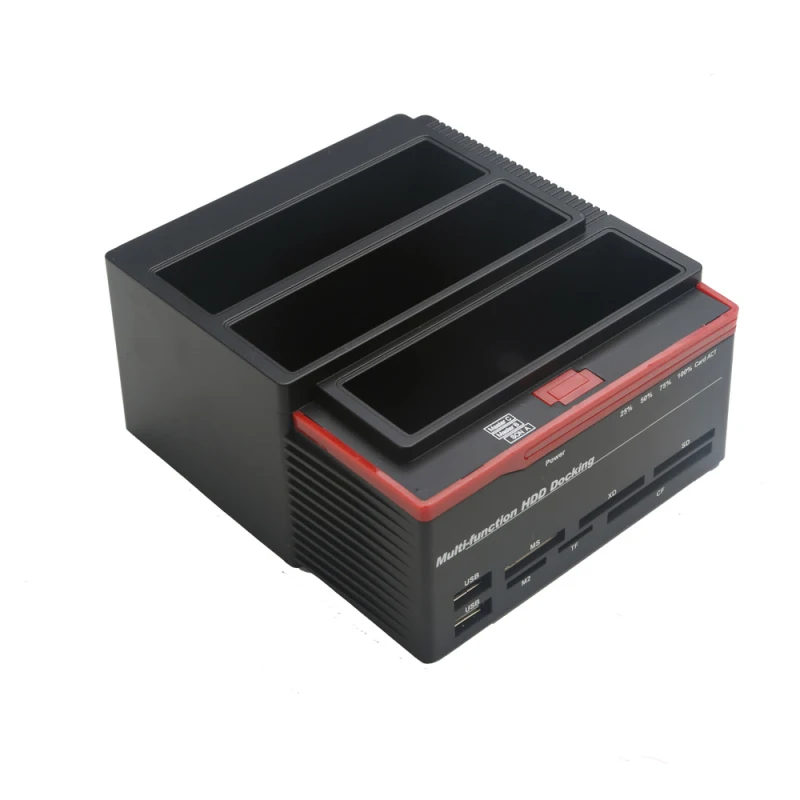 

USB 3.0 Docking Station For Hard Disk And TF Reader Hub Compatible 2.5 Inch And 3.5 Inch HDD Disks SATA And IDE