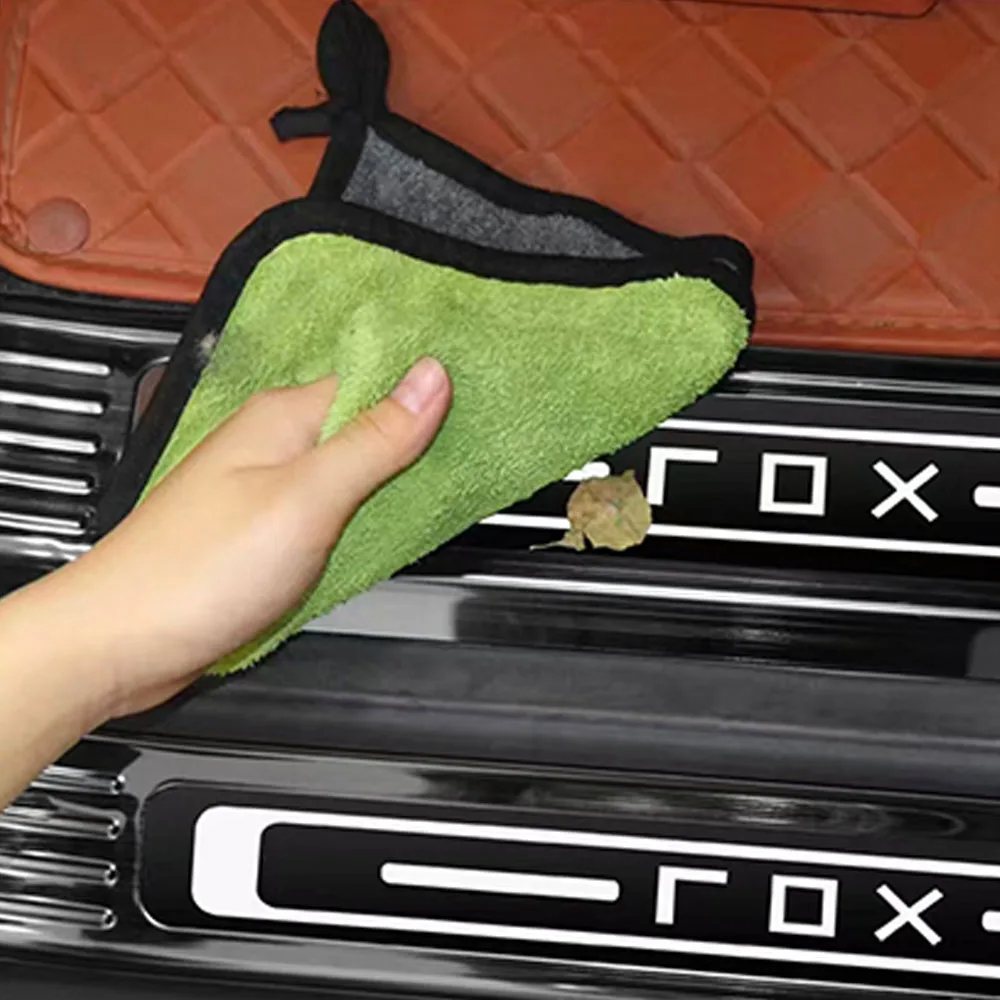 For BAIC JISHI Polestones 01 ROX 01 2024 2025 2026 Inside Outside Door Sill Trim  Stainless Steel  Anti-scratch Protector Pedal