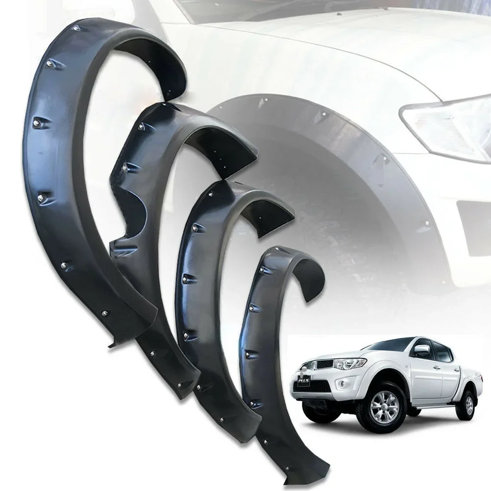 Fender Flares Wheel Arch Mudguards For Mitsubishi l200 Montero triton 2006 2007 2008 2009 2010 2011 2012 2013 2014 hh