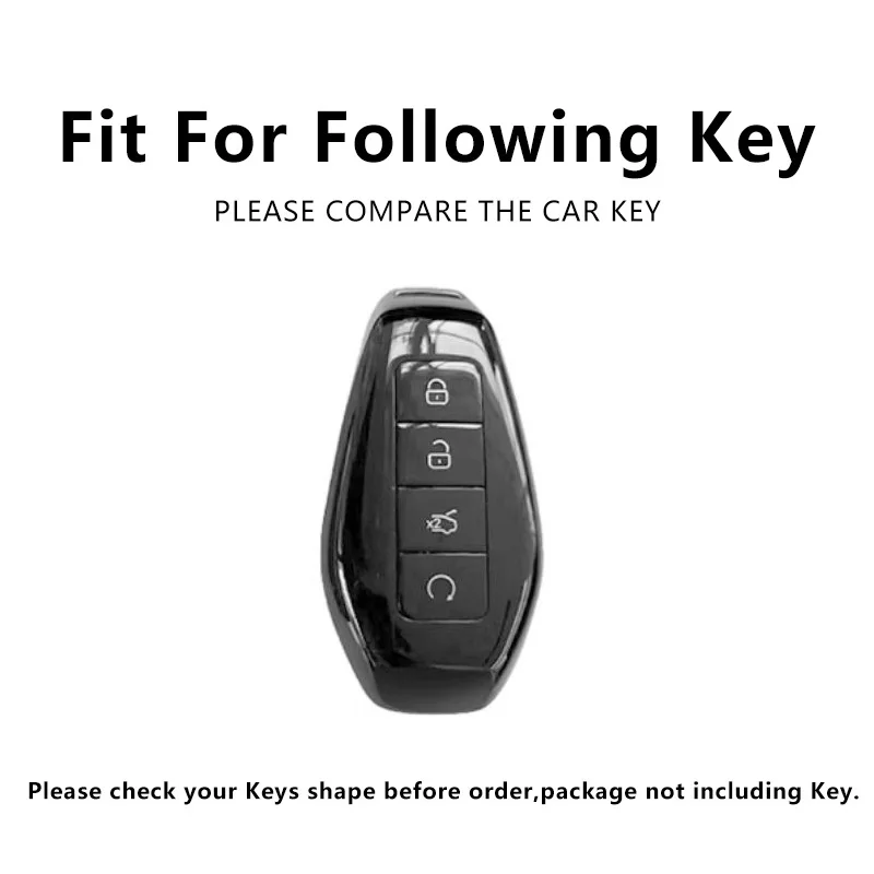 Car Key Case for DENZA B5 B8 2025 2026 Keychain Smart Remote Protection Cover Shell Housing Holder Fob Accessories
