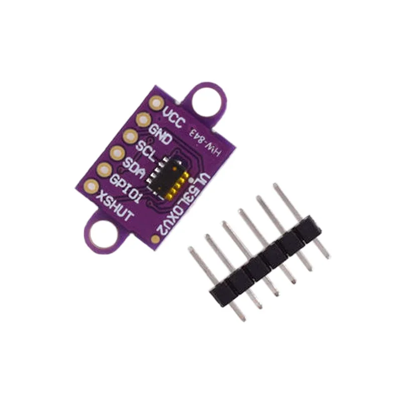 VL53L0X Time-of-Flight (ToF) Laser Ranging Sensor Breakout 940nm GY-VL53L0XV2 Laser Distance Module I2C IIC 3.3V/5V for arduino