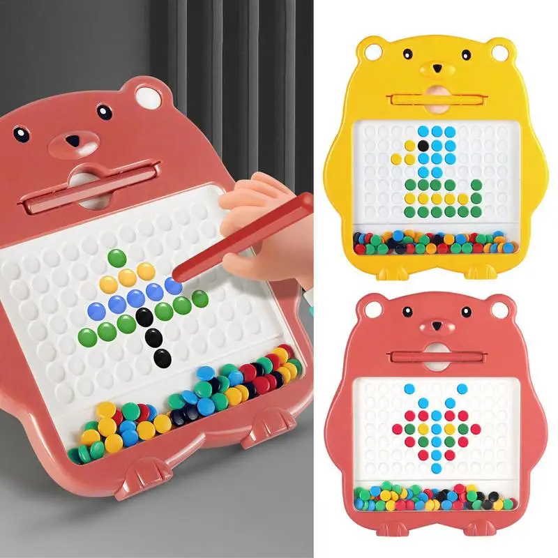 

Kids Doodle Board Magnetic Drawing Board For Kids Reusable Drawing Toys Montessori Sensory Drawing Pad Kids Painting Pad Toys