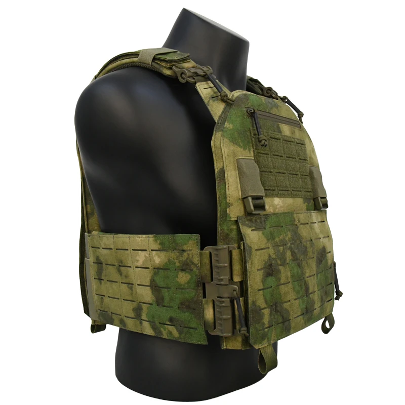 Plate Carrier,Laser Cut Molle System, 1000D Nylon, Anti-IRR Tactical Gear, Plate Carrier, Quick Release, Tactical Vest