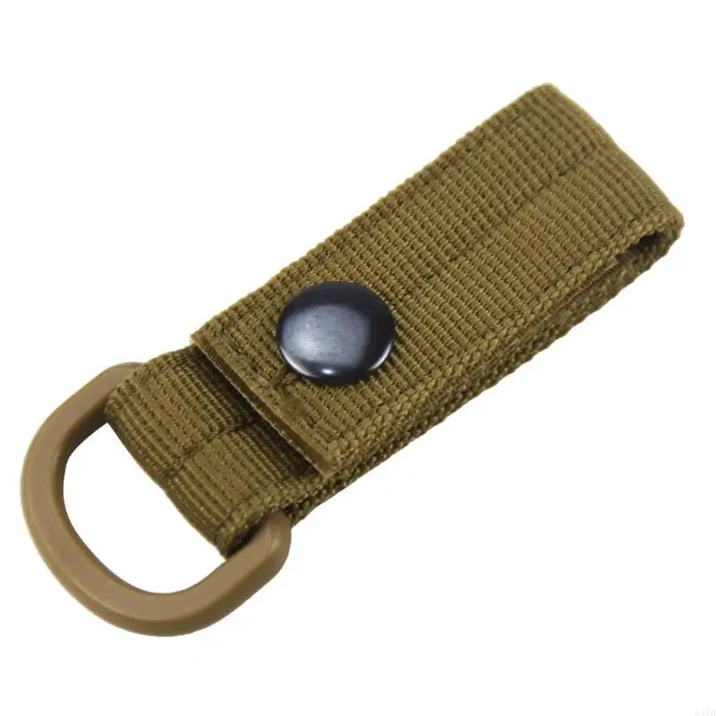 5 Pieces  Webbing Attachment Strap with D-Rings for Backpacking Hiking 