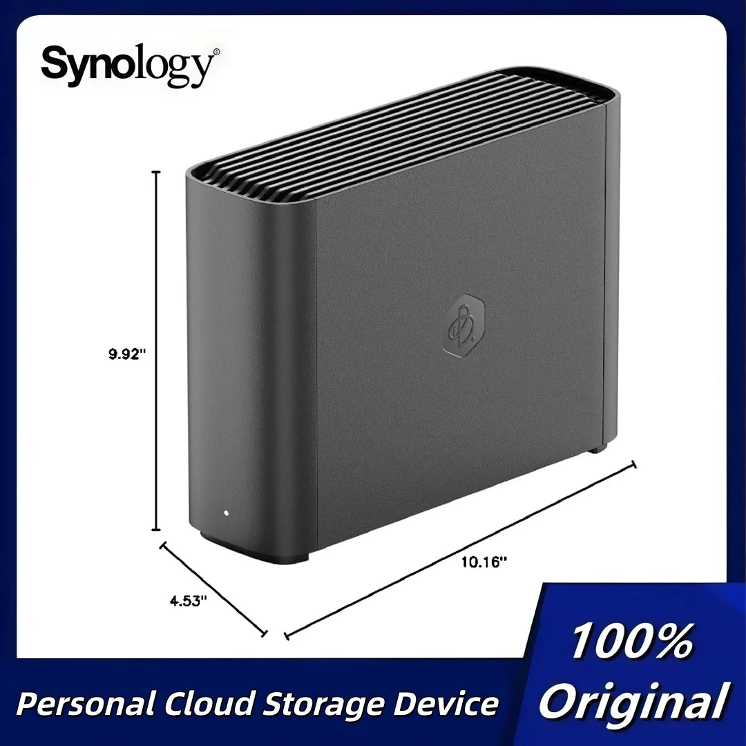 

Устройство для хранения персональных облаков Synology BeeStation 4 ТБ (BST150-4T), черный