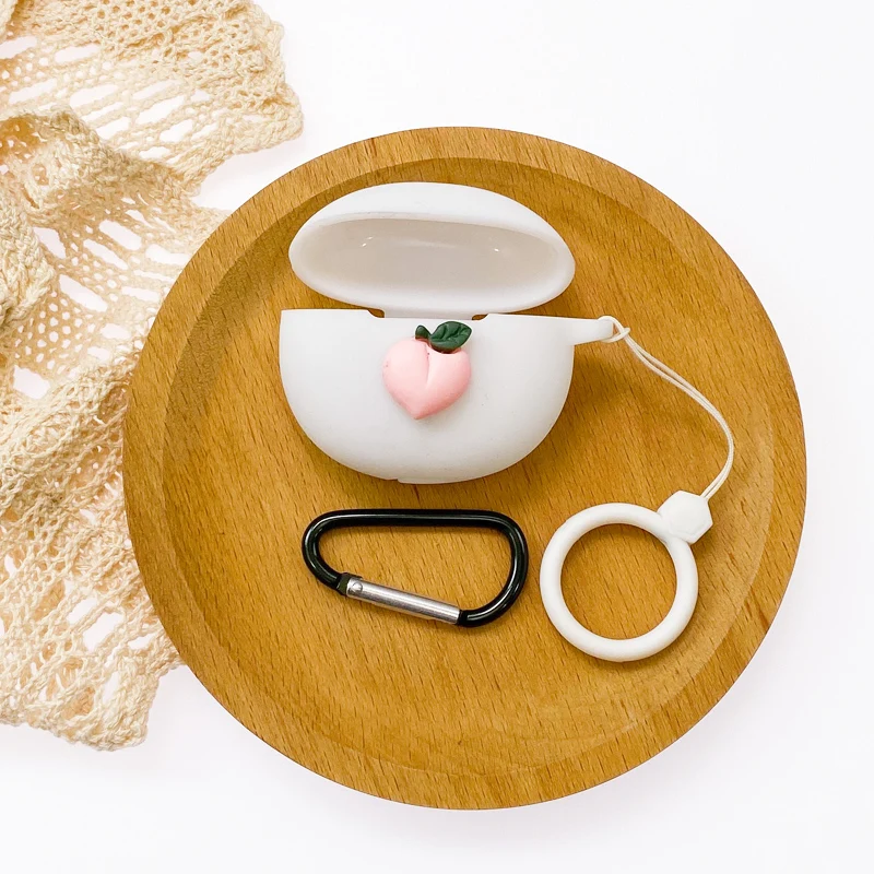 Etui na kreskówki dla Realme Buds Air 3 Case silikonowy pierścień Anti-drop Protect etui na słuchawki Bluetooth akcesoria do pudełek