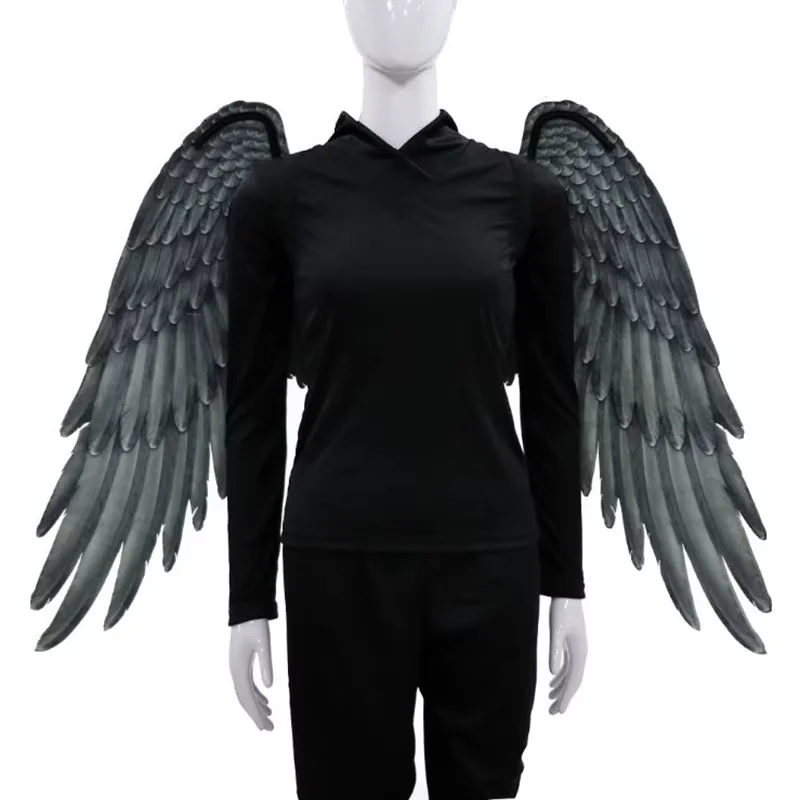 Roleparty Unisex 3D Adult Oversized Angel wings Christmas Halloween Cosplay Costume Props Accessories