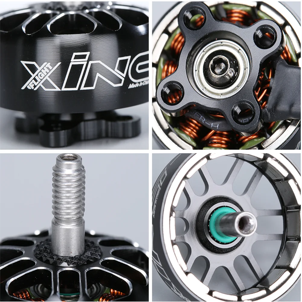 4PCS 2306 1700KV 6S 브러시리스 모터, 드론 원격 제어 모델에 적합 멀티 로터 FPV DIY 레이싱 부품 액세서리