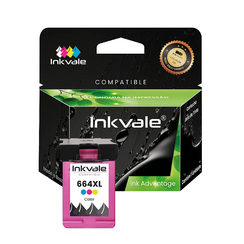 Compatible HP 664 XL Color 15ml Renew Cartridge