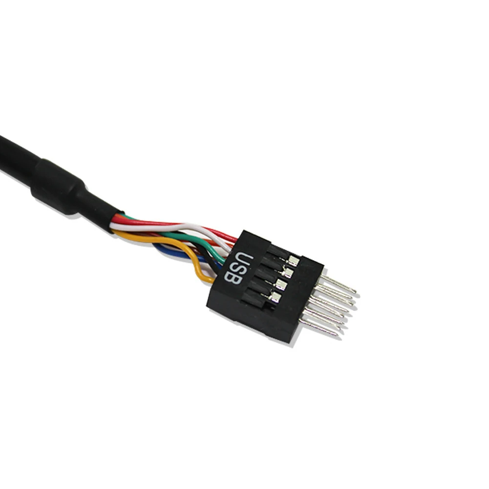 5PCS 20 Pin USB 3.0 Female to 9 Pin USB 2.0 Male Motherboard Cable Female to Male Computer Connector Cable 480mbps Data Speed
