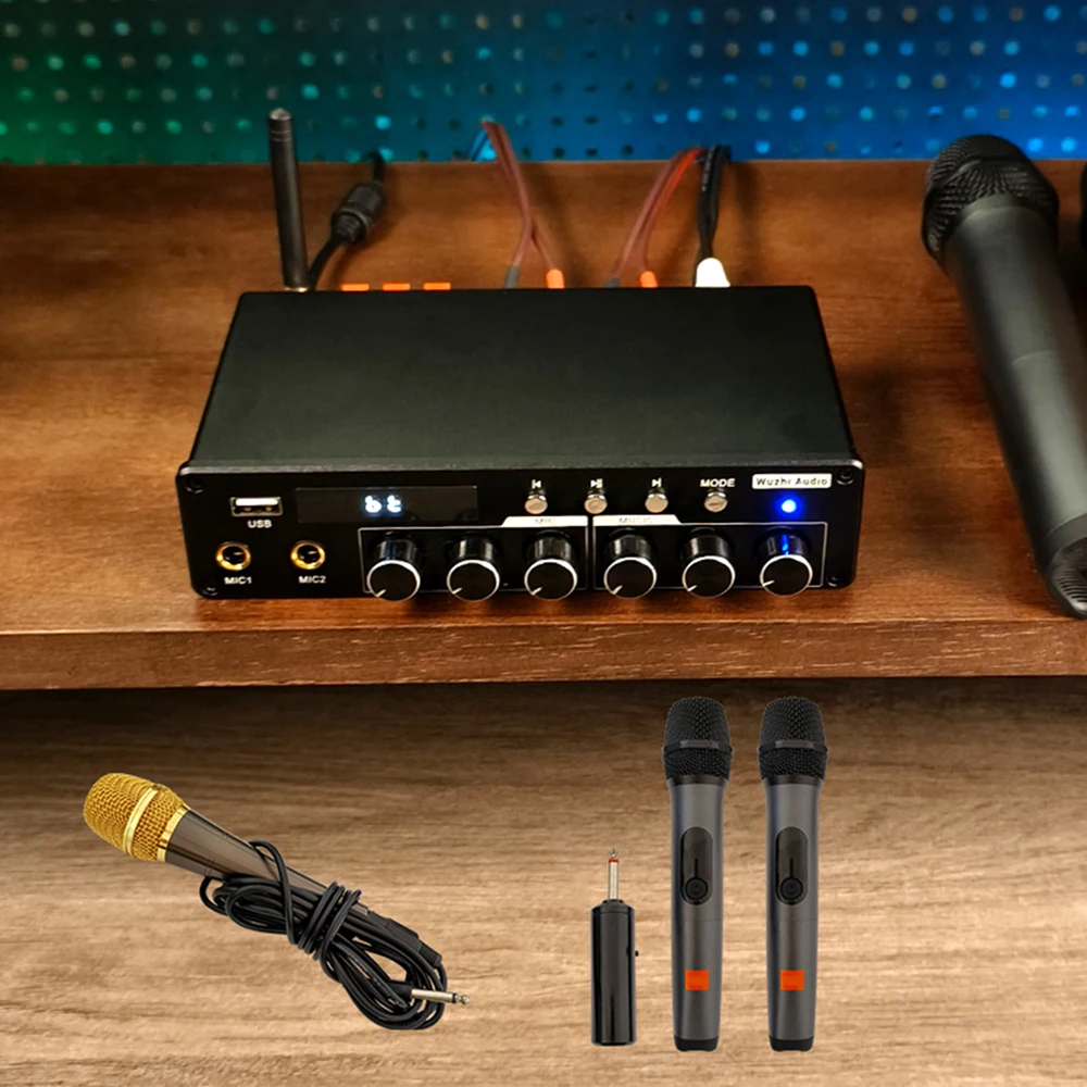 

DC 12-24V TPA3116 Subwoofer Bluetooth Amplifier HiFi ZK-AS200 2.1 Digital Audio Power Amplifiers 200W Sound Amplificador