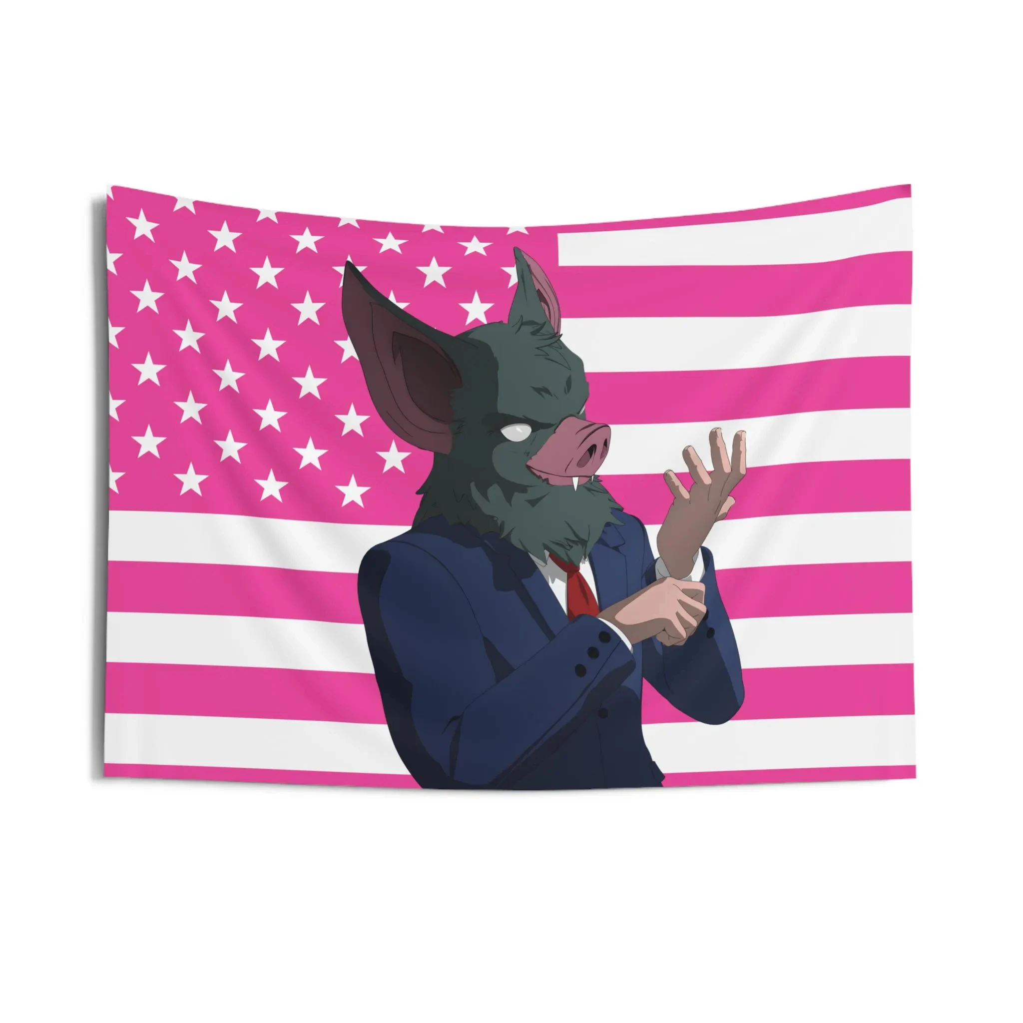 Sonar Flag, Sonar Indoor Wall Tapestries, Sonar Dispatch Pink Flag Home Decor for Bedroom Living Room Dormitory Office Tapestry