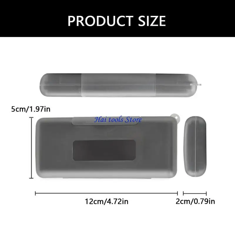 X37E Reliable M.2 Memory Card Holder Hard Drive Storage Case for Frequent Data Movers