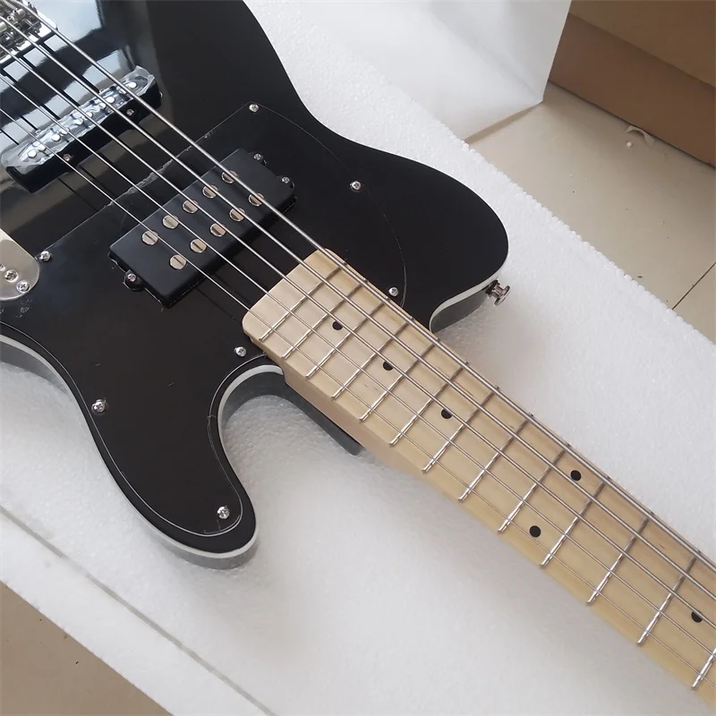 Classic production 5-string Electric Bass, Can Be Customized Colors,black  In Stock, Free Shipping