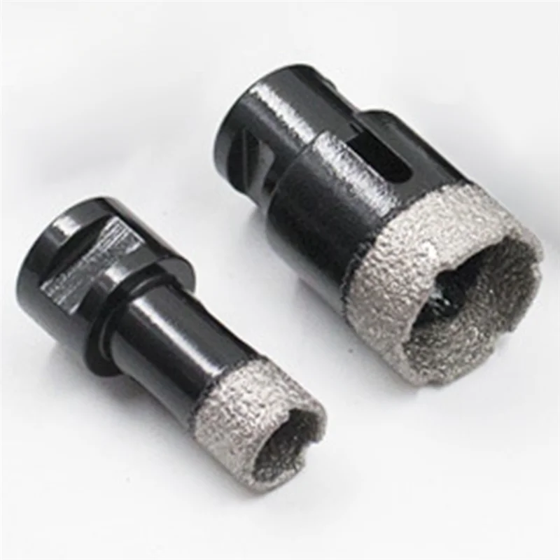 A96Q-Dry Diamond Core Drill Bits 20mm Tile Hole Saws for Porcelain Ceramic Tile Granite Marble Stone Brick Vacuum Brazed