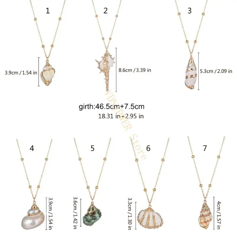 المحيطات الملهم قلادة سحر القلعة طول قابلة للتعديل سلسلة الترقوة الأنيقة أنماط الساحلية ذوي الياقات البيضاء d08e #6