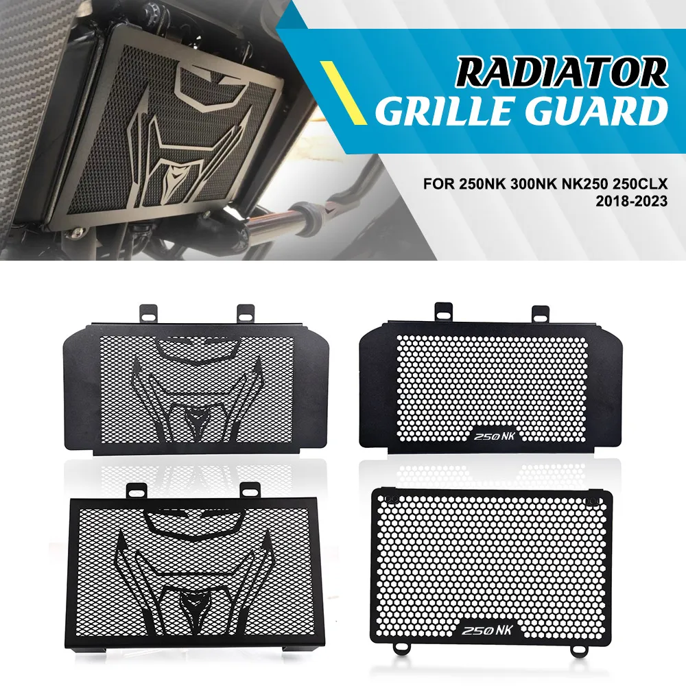 

For CFMOTO 250NK 300NK NK250 250CLX 2018 2019 2020 2021 2022 2023 Motorcycle Radiator Guard Grille Protector Cover Protection