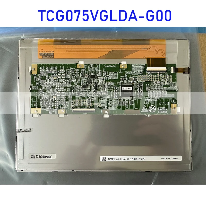 TCG075VGLDA-G00 7.5 Inch LCD Display Screen Panel Original for Kyocera 40 Pins Connector Brand New