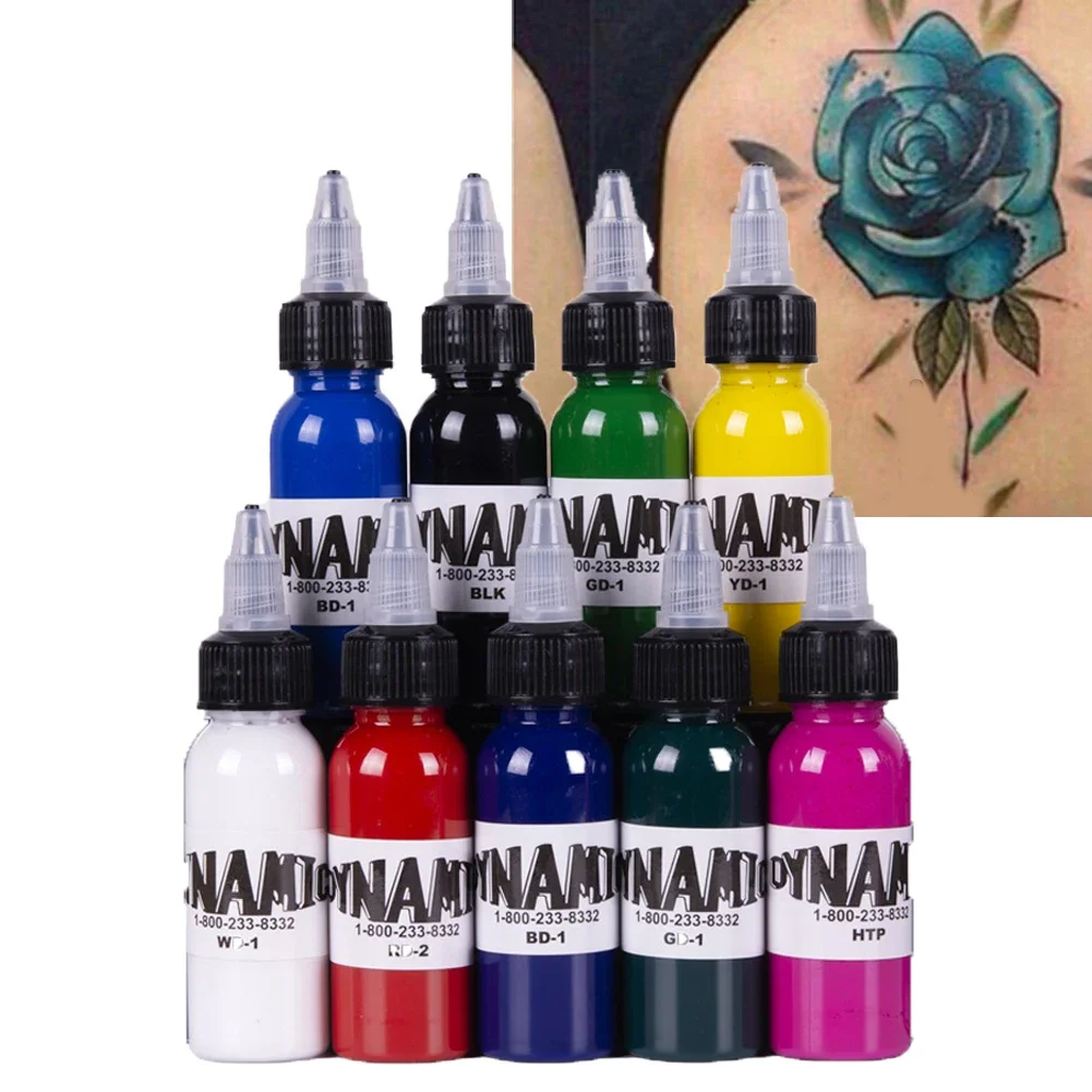 30ML/Bottle Multicolor Natural Plant Safe Microblading Tattoo Inks Set Body Makeup Tattoo Long Lasting Pigment Ink Supplies