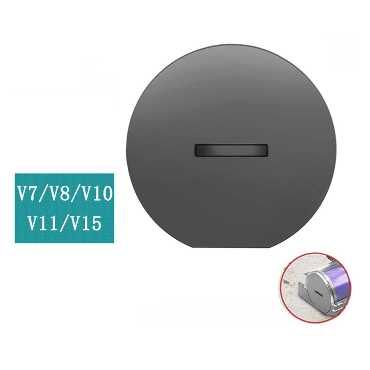 มอเตอร์หัวแปรง Brushroll End Cap สําหรับ Dyson V8/V10/V11/V15 สูญญากาศอุปกรณ์เสริม 967483 -01