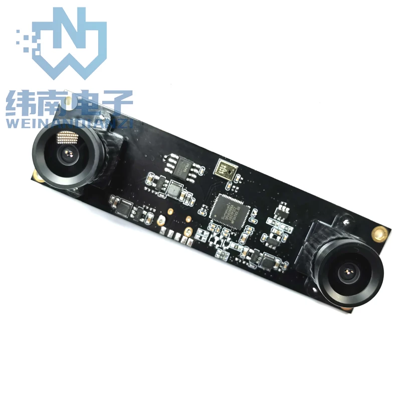 1/3.0-Inch OV4689 4MP Dual lens USB Camera Module 30FPs driver free plug and play sync same frequency display MJPEG, YUV2