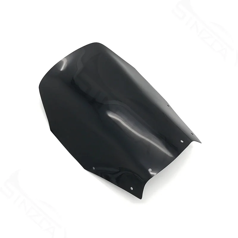 For Kawasaki KLE400 KLE 400 Windshield WindScreen Viser Visor Front Glass Airflow Wind Deflectors Higher 5CM/10CM/15CM Black Gra