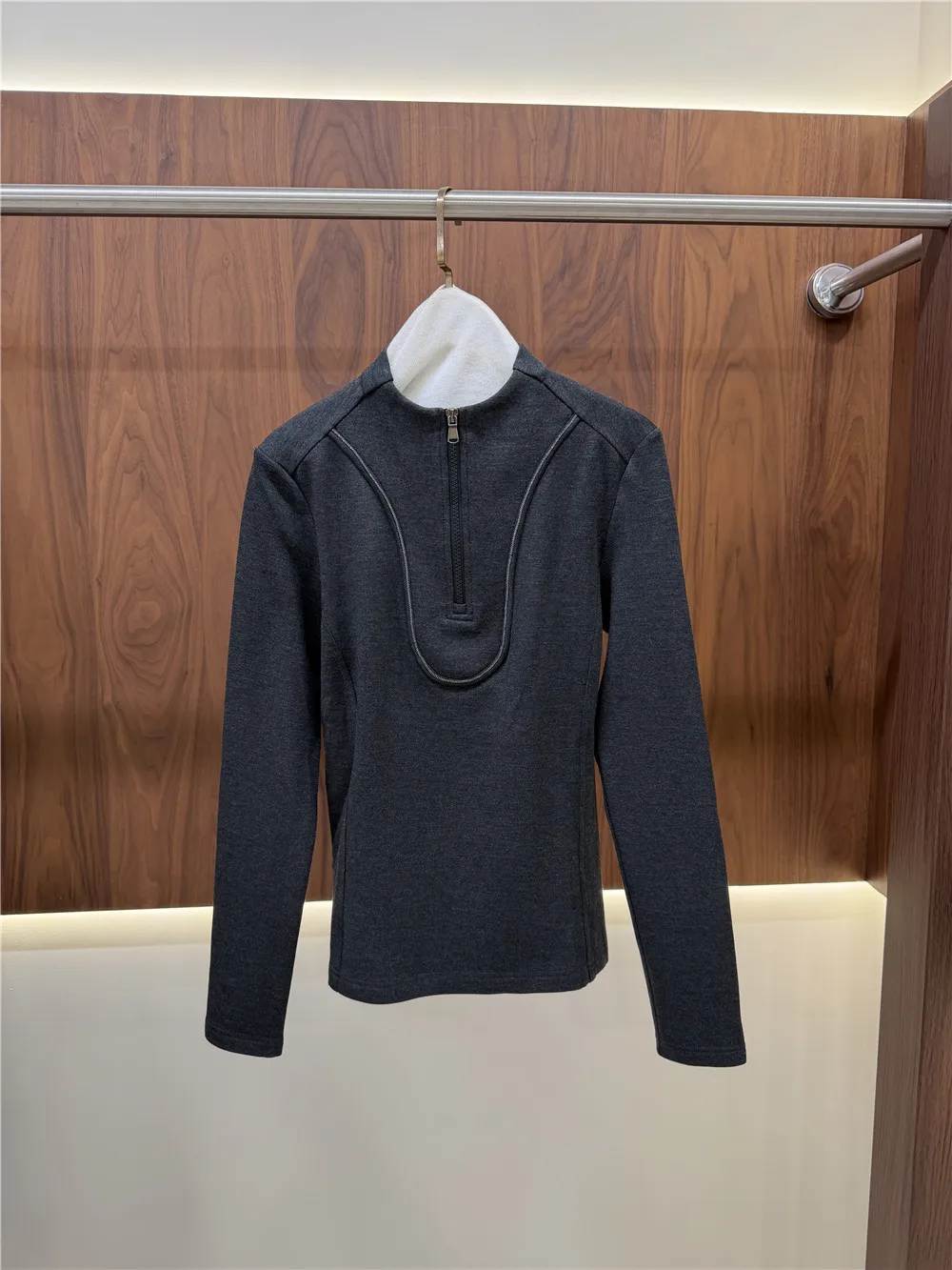 Women's Long Sleeve Gym Jacket Sportswear Yoga Top Running Workout Sweatshirt Comfortable Fitness Shirt
