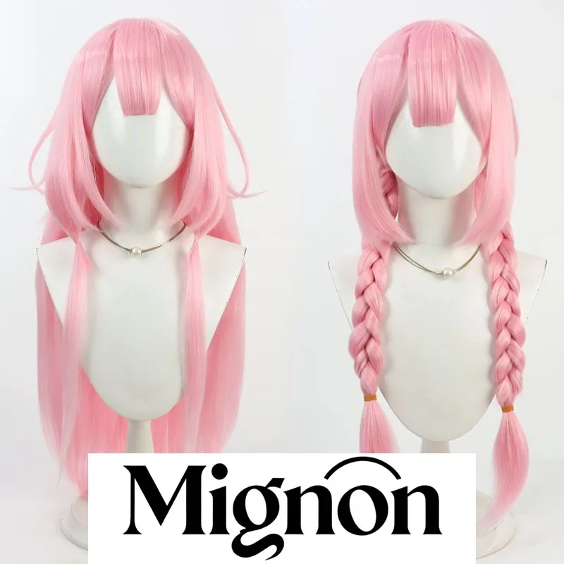 

Mignon Virtual UP NIJISANJI Suo Sango Косплей Парик