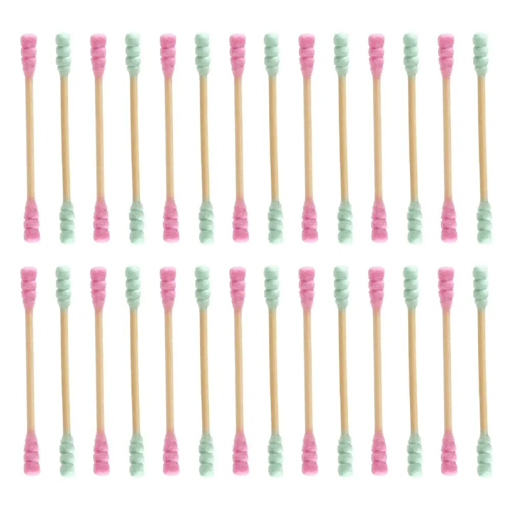 

1000 шт. двусторонних спиральных ватных палочек, одноразовые гигиенические аппликаторы для детальной очистки труднодоступных мест