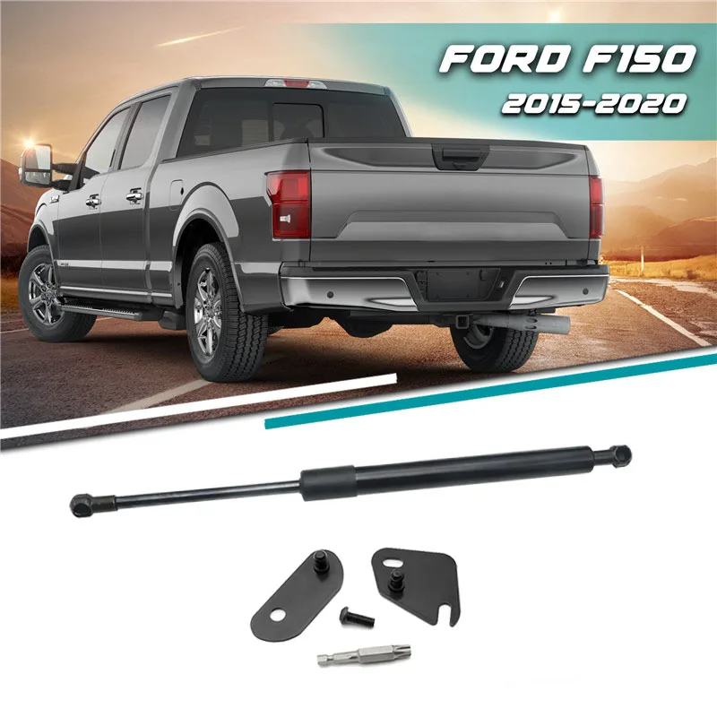 

For Ford F150 2015-2020 Car Rear Trailer Sluice Gate Lift Gas Spring Support Hydraulic Rod Trunk Shock Bars Bracket