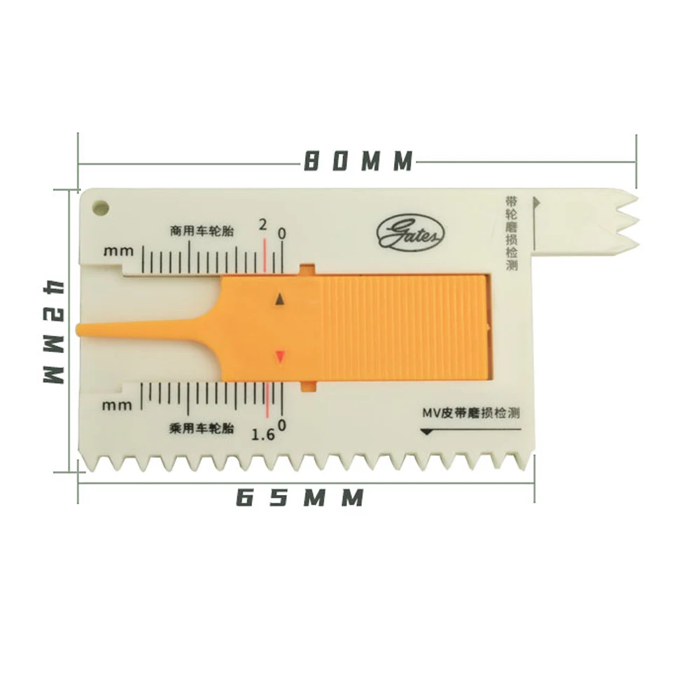 Woodworking Gadget Depth Measurement Auto Tyre Tread Depth Gauge Caliper Car Motorcycle Trailer Wheel Measure Ruler